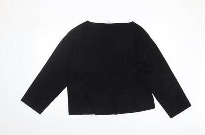 Womens UK Size 16 Warehouse Black Pullover Jumper