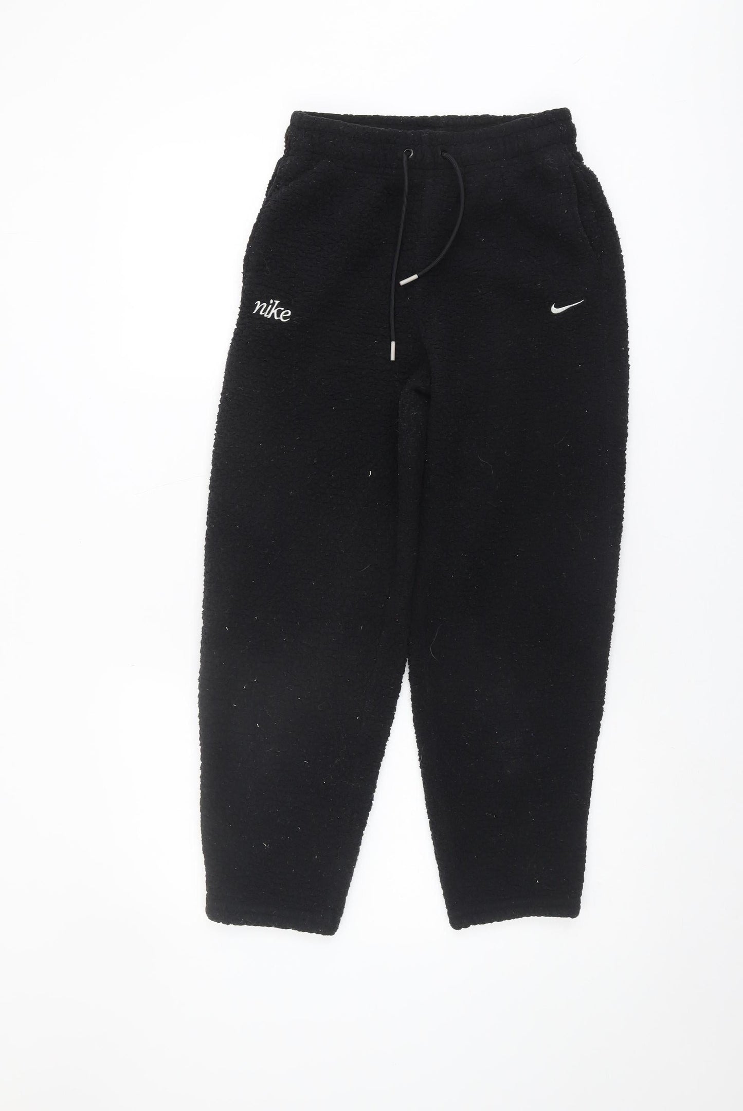 Nike Girls Black Jogger Trousers XS
