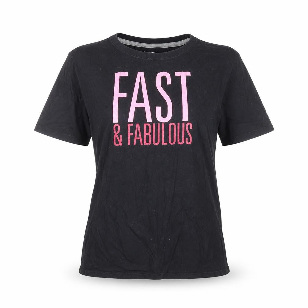 Womens UK Size L Nike Black Running & Jogging T-Shirt