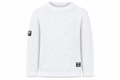 Next Boys Grey Chunky-Knit Pullover Jumper, Size 8 Years