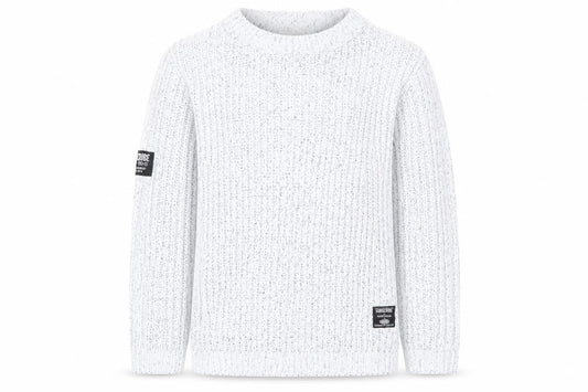Next Boys Grey Chunky-Knit Pullover Jumper, Size 8 Years