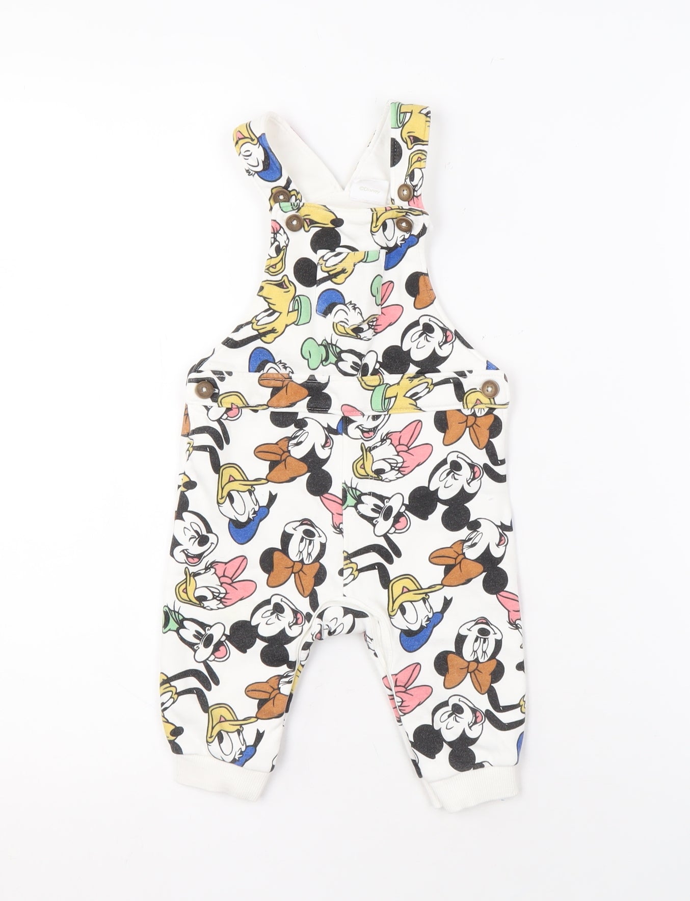 Disney Unisex Baby Dungaree Multicoloured 5-6 Months