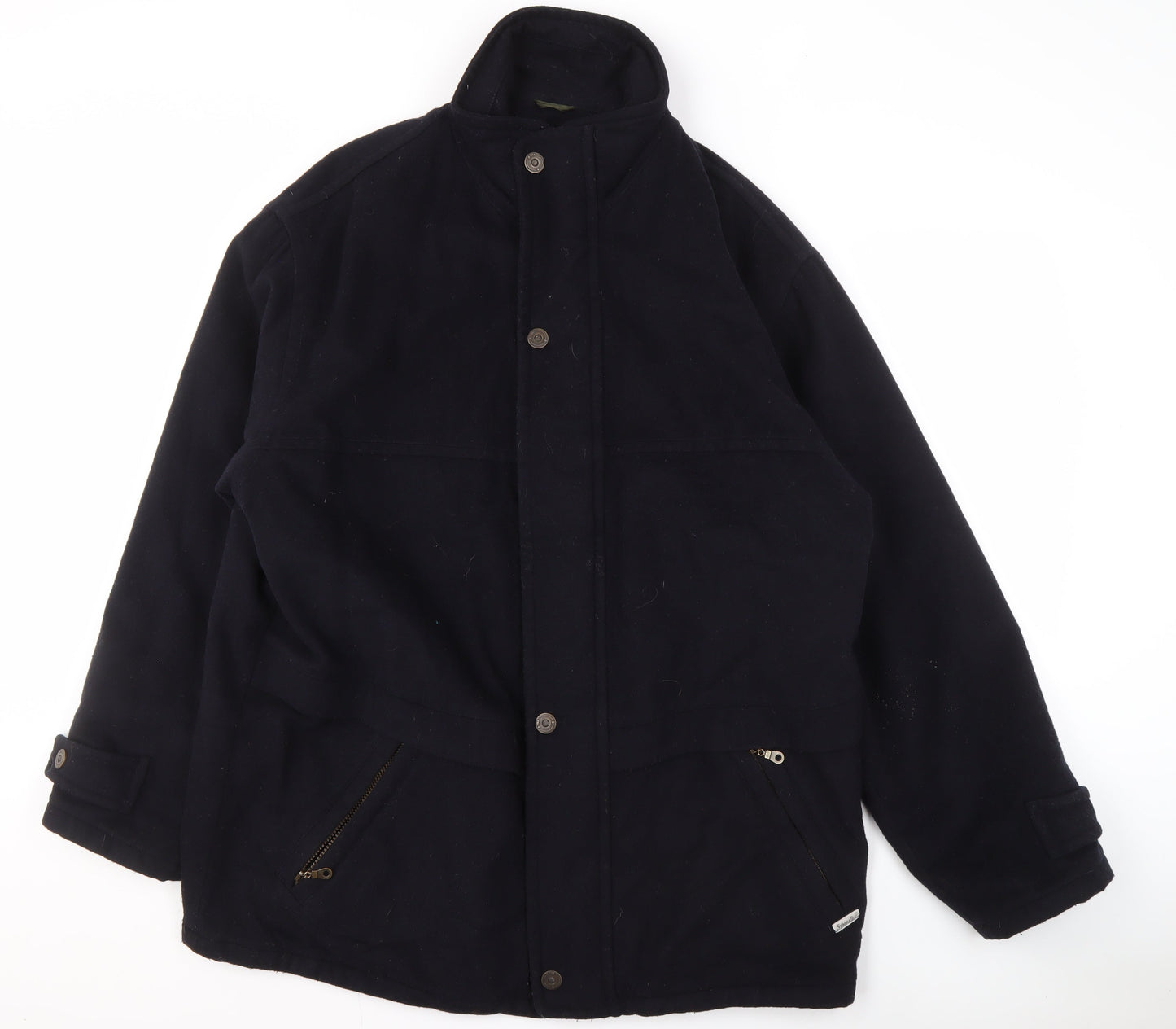 Mens UK Size 44 Sympatex Black Basic Jacket