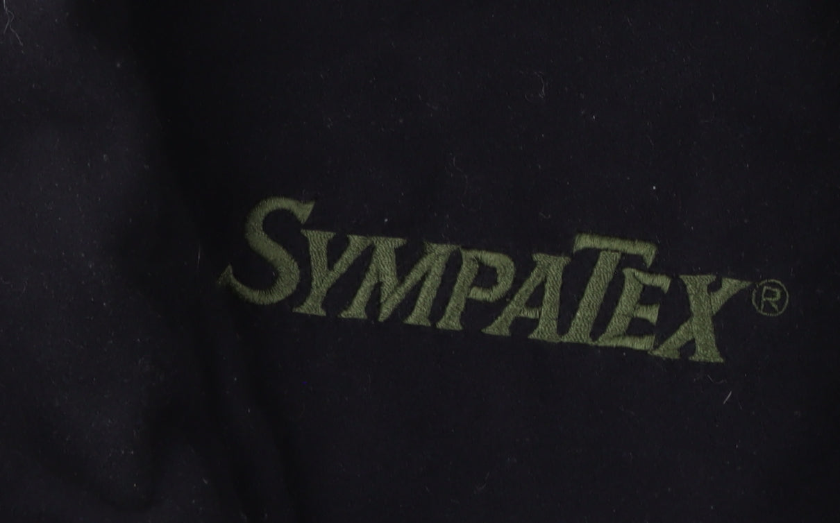 Mens UK Size 44 Sympatex Black Basic Jacket