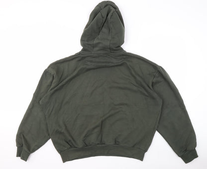 Pink Soda Sport Women's Green Pullover Hoodie Size 14