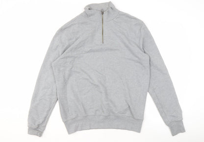Peter Werth Men's Grey Pullover Sweatshirt M