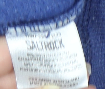 Saltrock Unisex Blue Hoodie, Long Sleeve, Regular Fit