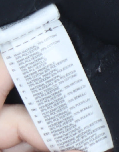 Adidas Men's Black Pullover Hoodie M - Sporty & Stylish