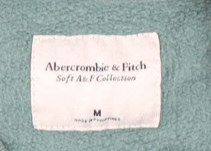 Abercrombie & Fitch Green Women's Pullover Sweatshirt M