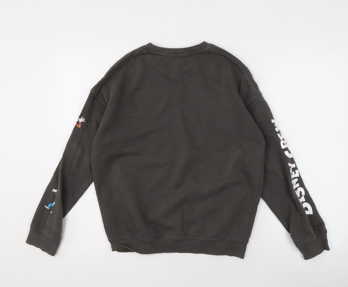H&M Unisex Kids Black Disney Sweatshirt, 10-12 Years