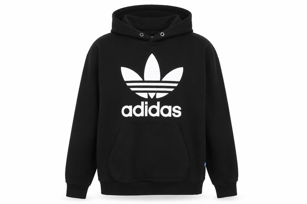 Mens UK Size XS adidas Black Pullover Hoodie