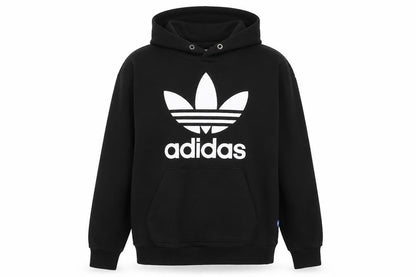 Mens UK Size XS adidas Black Pullover Hoodie