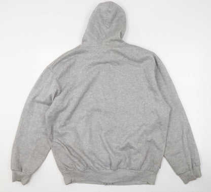 Mens UK Size XL Slazenger Grey Full Zip Hoodie
