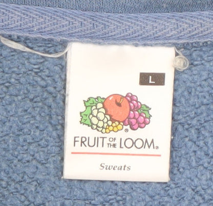 Fruit of the Loom Men's Blue Basic Jacket Size L