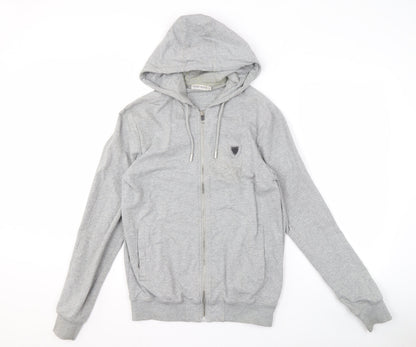 Antony Morato Men's Grey Full Zip Hoodie Size M