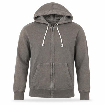 Mens UK Size S Gap Grey Full Zip Hoodie