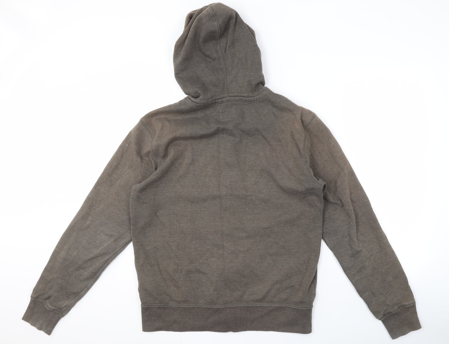 Mens UK Size S Gap Grey Full Zip Hoodie