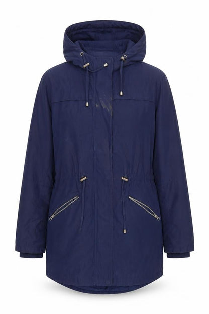Womens UK Size S Oasis Blue Anorak Coat