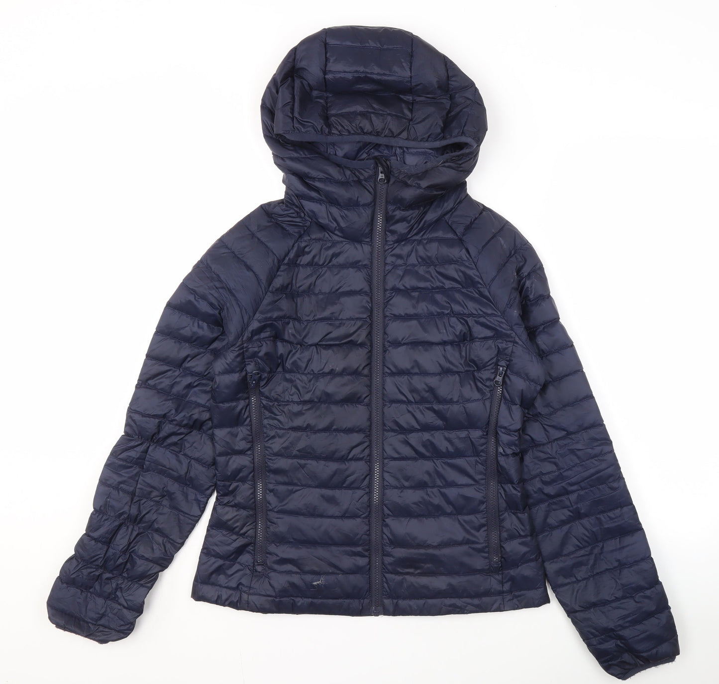 United Colors of Benetton Women's Blue Puffer Jacket Size 12