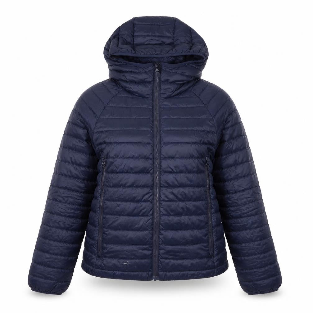 United Colors of Benetton Women's Blue Puffer Jacket Size 12