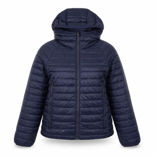 United Colors of Benetton Women's Blue Puffer Jacket Size 12