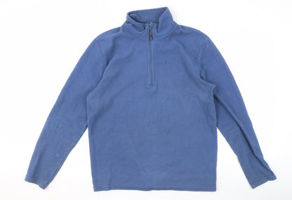Mens UK Size M Peter Storm Blue Henley Sweatshirt