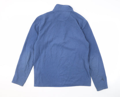 Mens UK Size M Peter Storm Blue Henley Sweatshirt