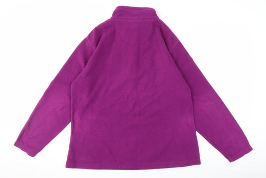 Regatta Women's Purple Fleece Pullover Sweatshirt Size 16