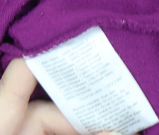 Regatta Women's Purple Fleece Pullover Sweatshirt Size 16