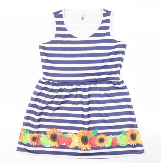 Henry Holland Women's Multicoloured Skater Dress - Size 16