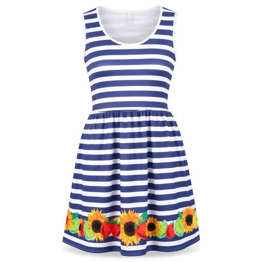 Front view of Henry Holland Women's Multicoloured Skater Dress -, size 16