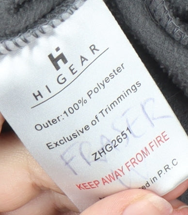 Hi Gear Boys Grey Fleece Jacket 9-10 Years Full Zip