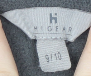 Hi Gear Boys Grey Fleece Jacket 9-10 Years Full Zip