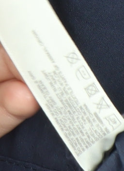 Fat Face Women's Blue Hooded Trench Coat Jacket Size 12