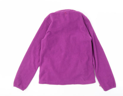 Mountain Warehouse Girls Purple Fleece Jacket - 13 Years