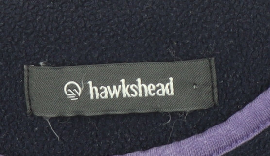 Hawkshead Women's Blue Fleece Pullover Sweatshirt Size 10