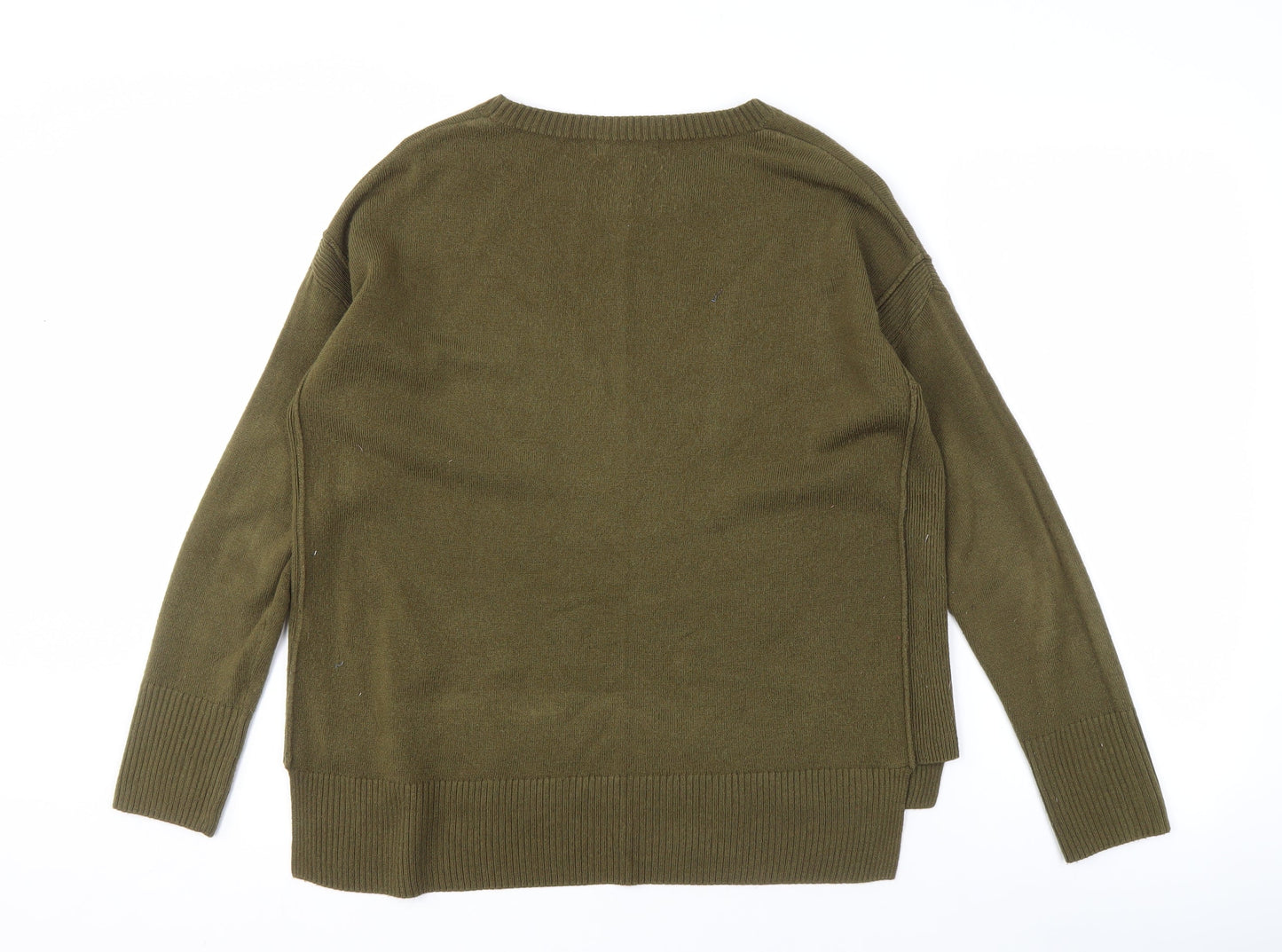 Womens UK Size S New Look Green Pullover Jumper