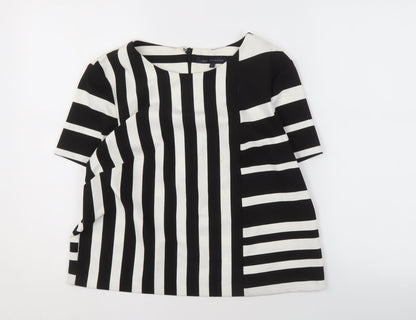 Womens UK Size 12 Marks and Spencer Black Basic Blouse