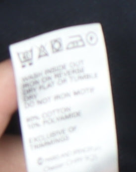 Marks and Spencer Men's Black Henley Jumper XL