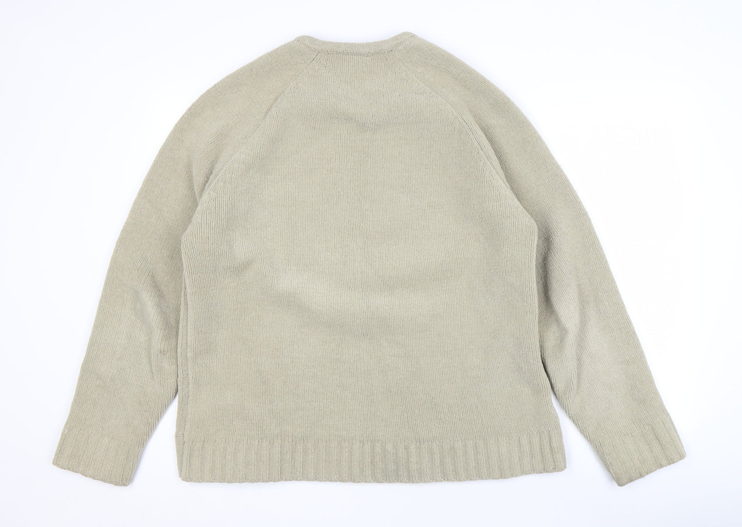 Mens UK Size M Burton Beige Pullover Sweatshirt