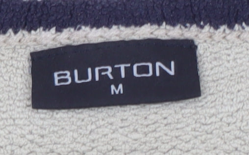 Mens UK Size M Burton Beige Pullover Sweatshirt