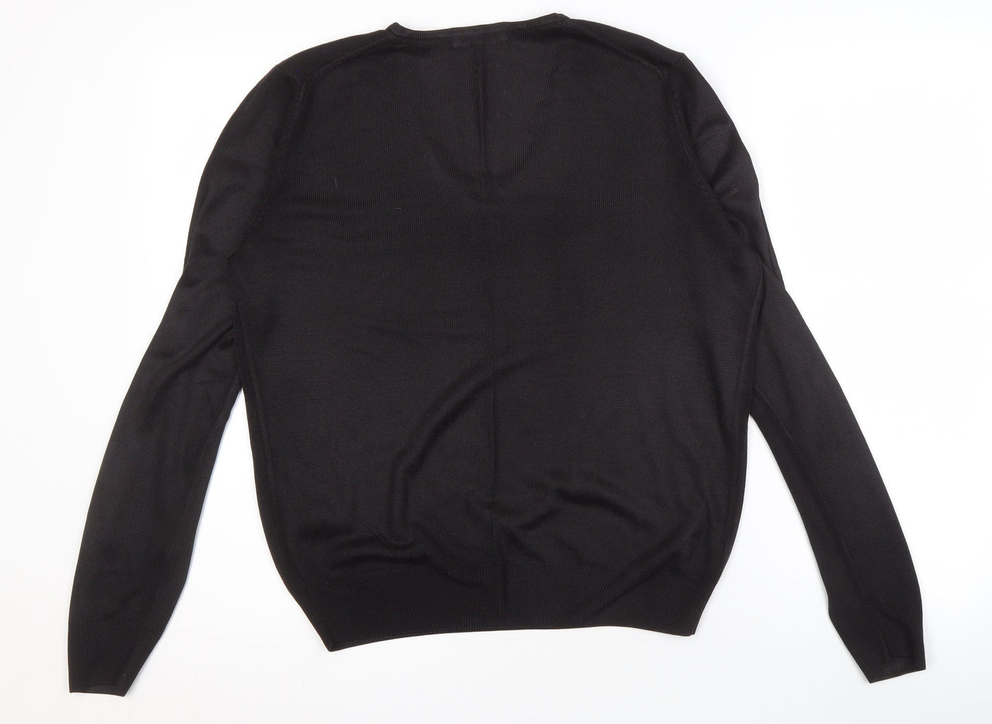 Womens UK Size 12 Marks and Spencer Black Pullover Jumper