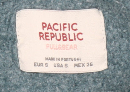 Pacific Republic Green Graphic Sweatshirt Unisex S