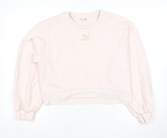 Puma Women's Ivory Pullover Sweatshirt, Size 12