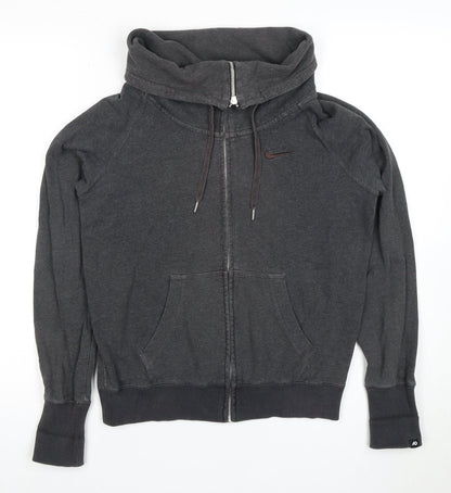 Nike Unisex Grey Full Zip Hoodie, Size S