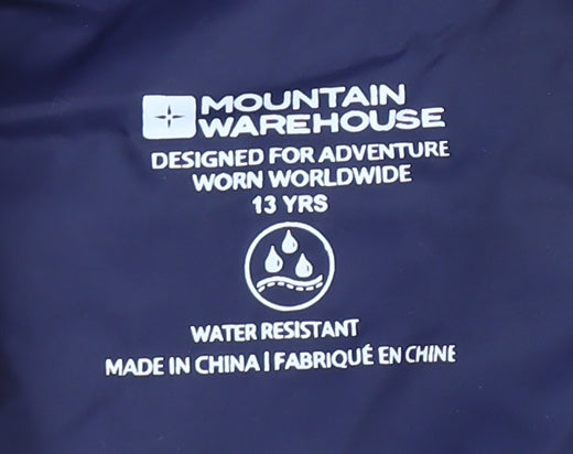Mountain Warehouse Boys Colourblock Puffer Jacket, 13 Years