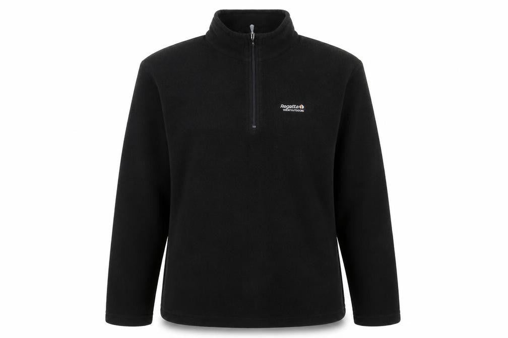 Womens UK Size 14 Regatta Black Full Zip Sweatshirt