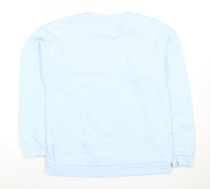 Disney Girls Blue Hoodie 11-12 Years Princess Pullover