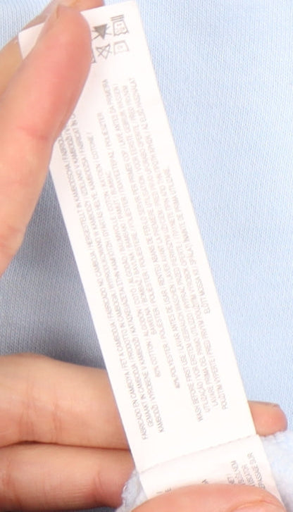Disney Girls Blue Hoodie 11-12 Years Princess Pullover