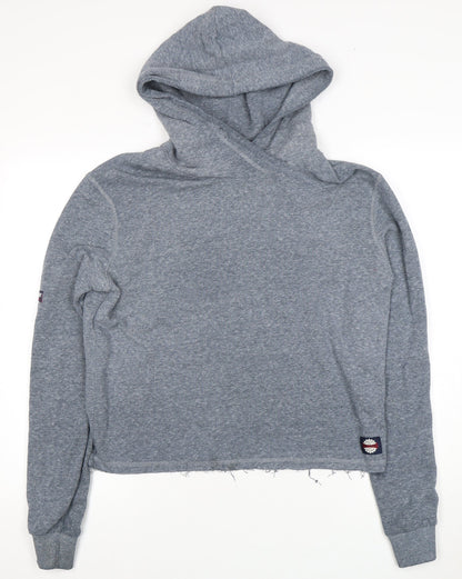 Superdry Women's Blue Pullover Hoodie Size S